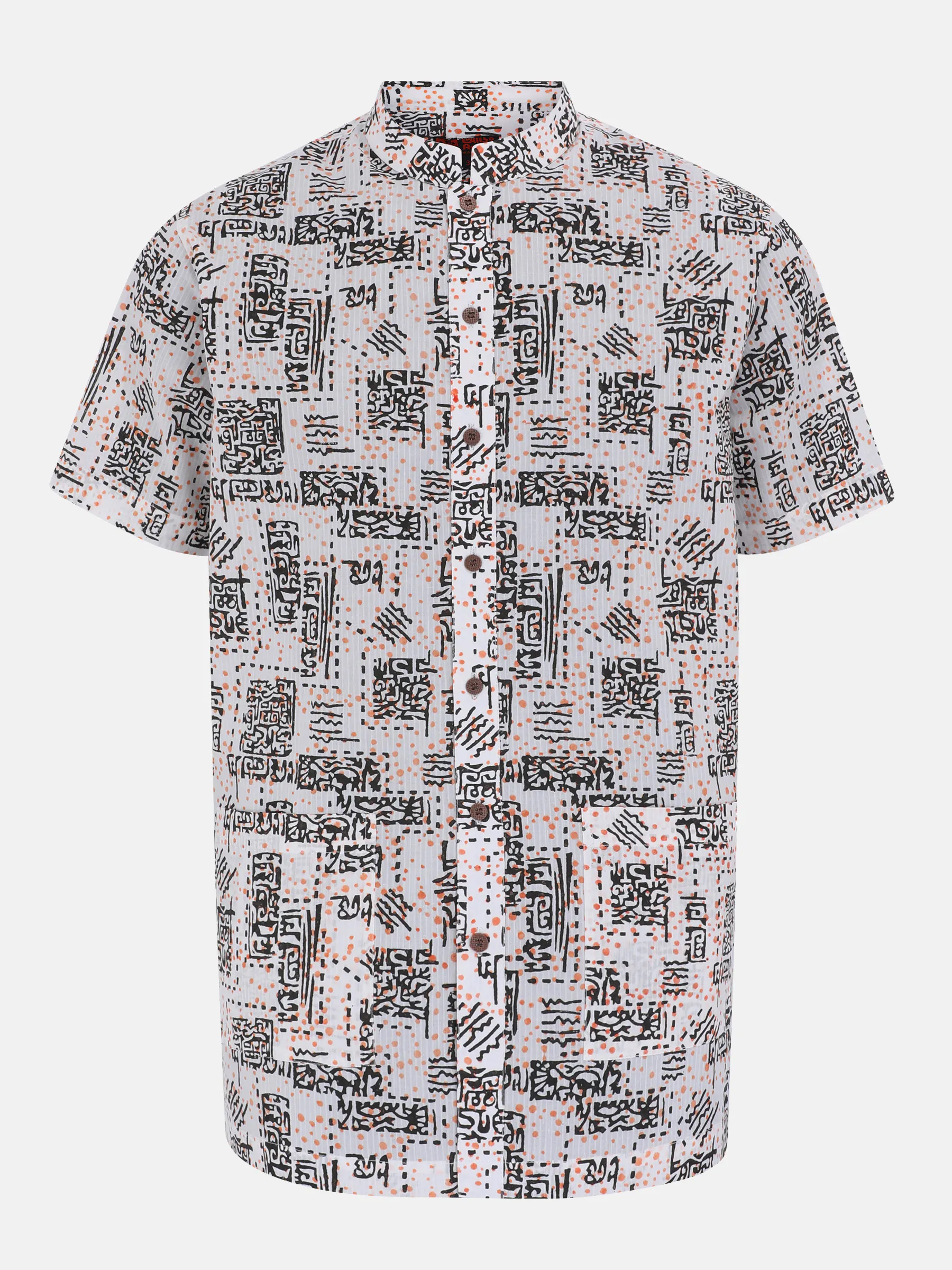 Black Printed Cotton Fatua